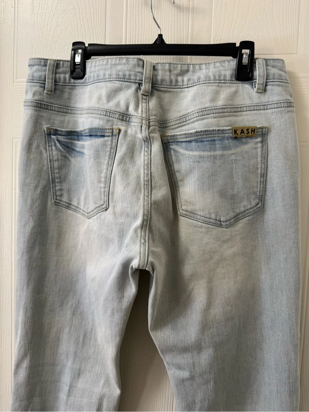 Light Blue Women's Wide Leg Jeans - Classic Flare